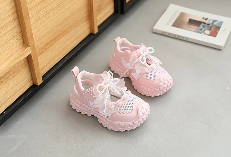 Children's Fashion Sneakers Summer Breathable Sports Sandals Versatile Casual Shoes Kids Soft Soled Beach Shoes Basketball Shoes