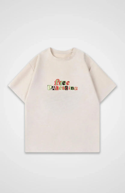Simple Slogan Short-sleeved Printed Crew Neck T-shirt High-quality Fashion Top Casual Loose Super Large Size Street Wear Unisex