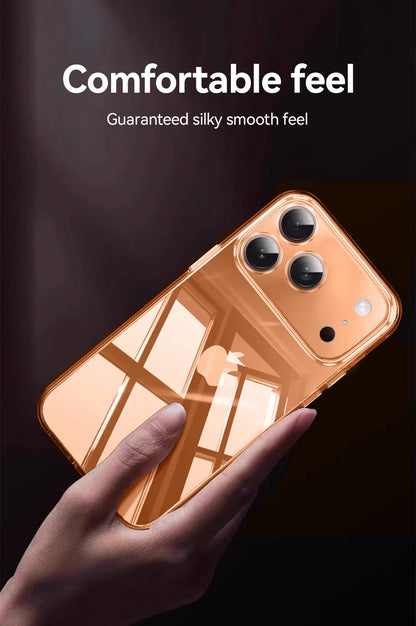 Clear Case For iPhone 17 Pro Max Anti-drop Transparent Cover Non-yellowing Shockproof Ultra Slim Cover Screen Protection