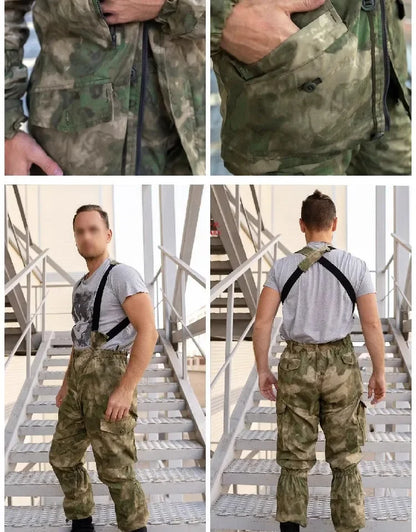 GORKA-5 Combat Suit Set SMTP E7 Outdoor Hunting Combat Suit for Russian Men's Jacket Combat Suit Hunting Work Uniform