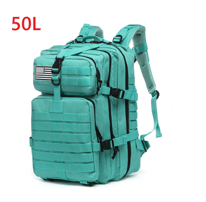 30L/50L 1000D Nylon Waterproof Trekking Fishing Hunting Bag Backpack Outdoor Rucksacks Tactical Sports Camping Hiking