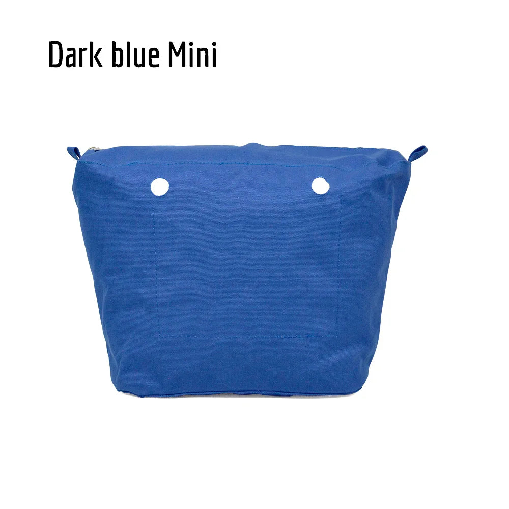 New Waterproof Inner Bag Organizer Insert Zipper Pocket for Classic Mini Obag Canvas Material for O Bag