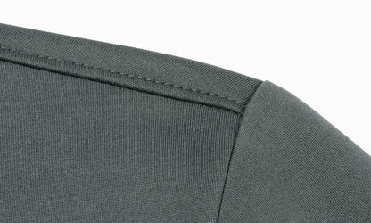 Luxury Quality Men's Polo Shirt Simple Solid Color Print Long Sleeve Autumn Lapel T-Shirt Business Casual Fashion Trend Menswear