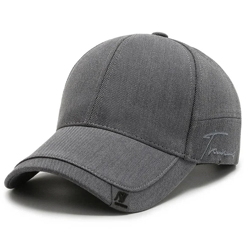 Solid Baseball Caps for Men Outdoor Cotton Cap Bone Gorras CasquetteHomme Trucker Hats