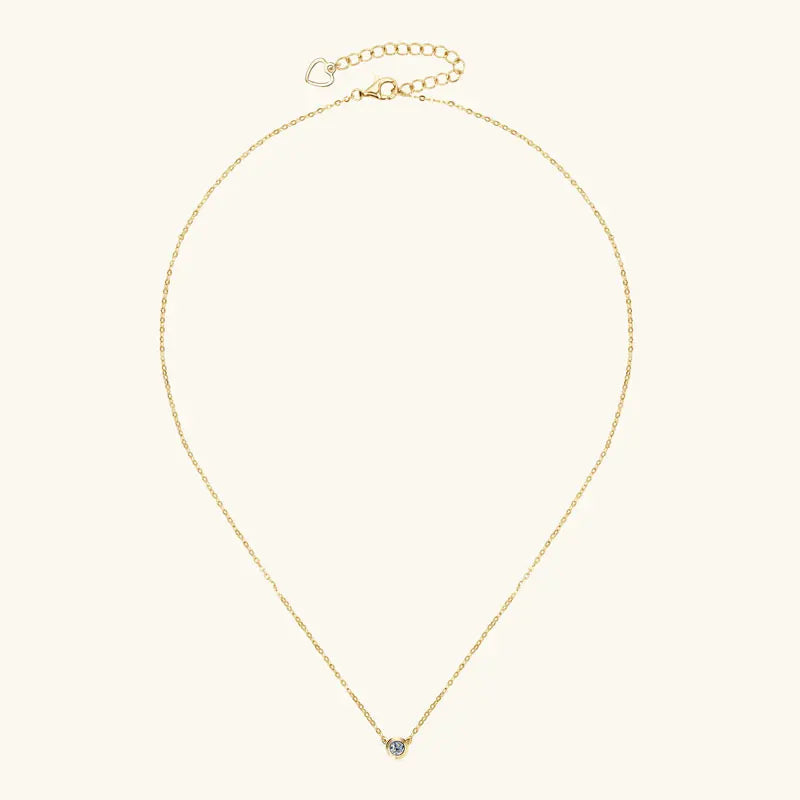 3mm 0.1ct Moissanite Diamond Necklace Bracelet Stud Earring For Women Simple Single Stone Earrings Bracelets Jewelry Set