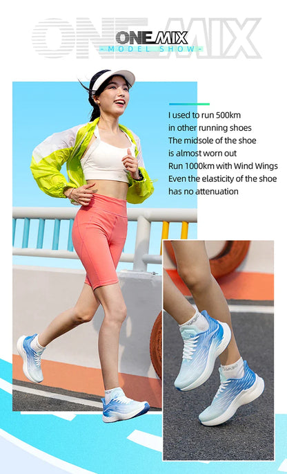 Wind Wings Breathable Speed Running Shoes Men Sports Casual Women Sports Shoes Light Men Outdoor Jump Rope