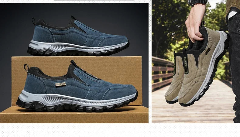 Men's Outdoor Hiking Shoes, Lightweight and Non Slip, Large Size 39 49, Camping, Running, Jogging, Leisure Sports Shoes
