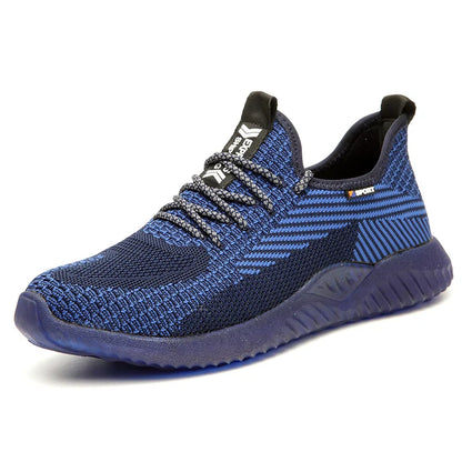 Steel Toe Cap Working Boots Safety Shoes for Man Construction&Indestructible Work Shoes Puncture-Proof Summer Work Shoes
