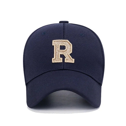Gold Thread 3D Embroidery Adjustable Elastic Pineapple Cloth Baseball Cap Trucker Hats