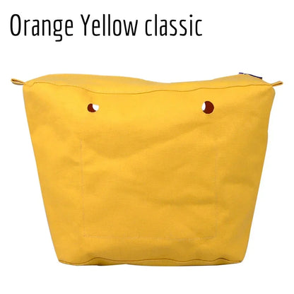 New Waterproof Inner Bag Organizer Insert Zipper Pocket for Classic Mini Obag Canvas Material for O Bag