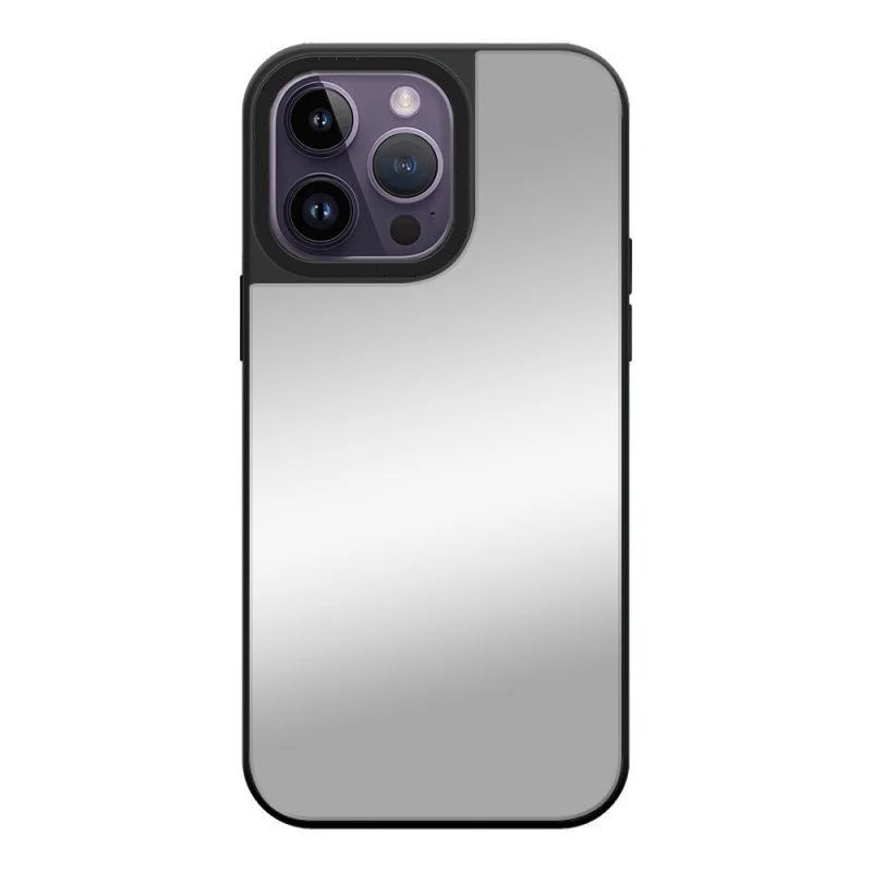 Luxury Makeup Mirror Phone Case For iPhone12 13 14 15 17Pro Max11 16Pro Max 17Pro iPhone Air 16Plus Hard Case MagSafe Compatible