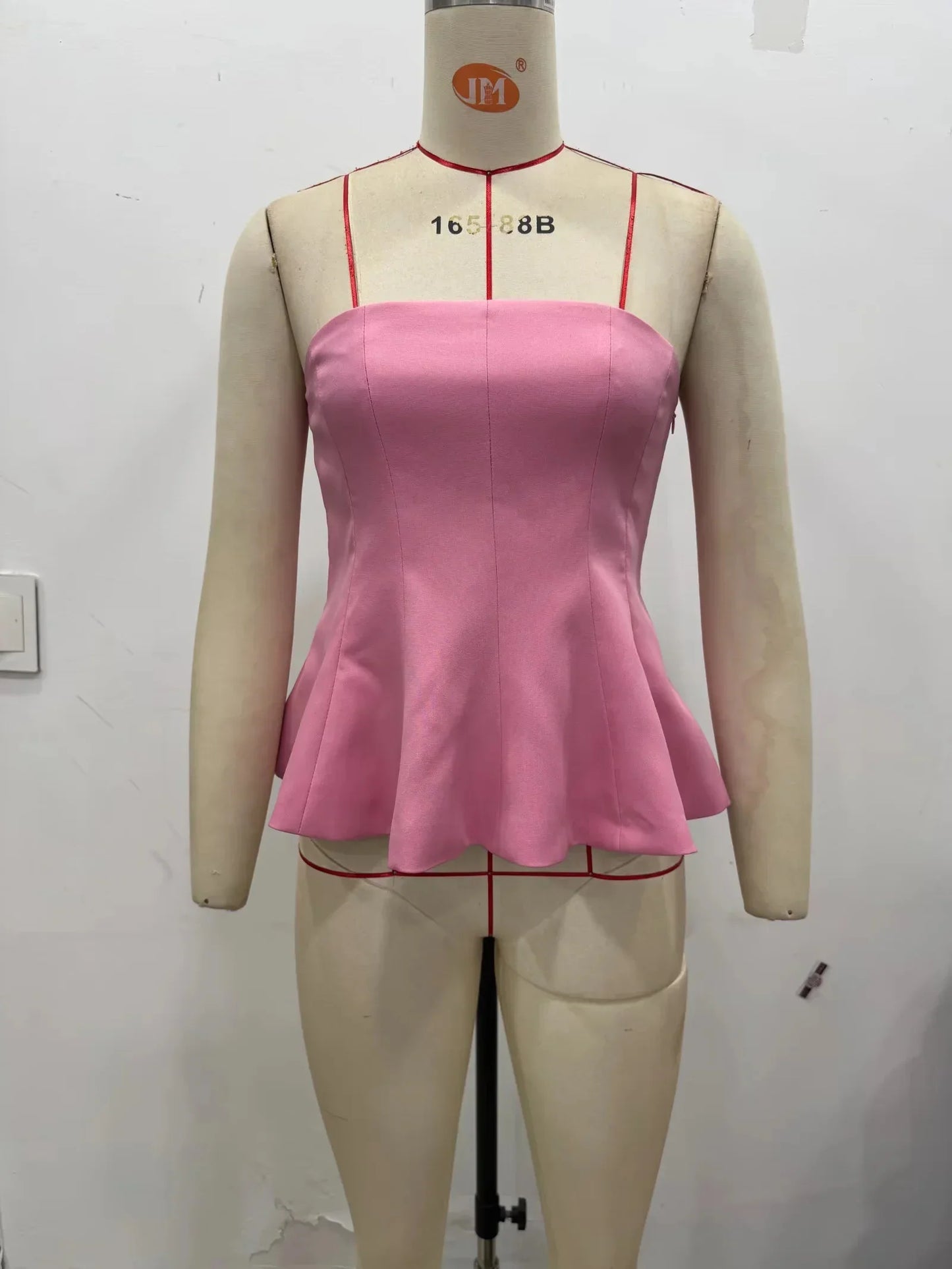 2026 Spring Summer Butter Yellow Sexy Women Tops Fashion Solid Strapless Short Tops Chic Streetwear Ladies Tops