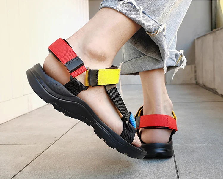 Fashion Outdoor Lightweight EVA Sole Breathable Sandy Beach New Men Sandals Garden Shoes Summer High Quality Clogs Big Size 46