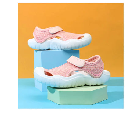 Summer Kids Barefoot Shoes Boys Sandals Beach Water Sneaker Lightweight Breathable Casual Walking Sandals Sandals for Toddler