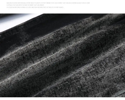 Autumn Men's Baggy Wide Leg Men's Jeans High Street Style Dyed Denim Casual Straight Neutral Wind Baggy Jeans Fashion Versatile