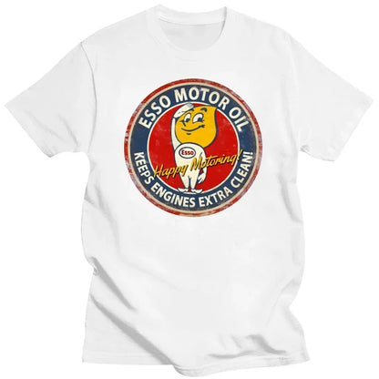 Esso Logo Retro Gas Oil T-Shirt