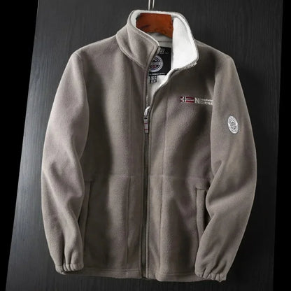 Jaqueta Masculina Corta-Vento Acolchoada com Fleece, Anti-Congelamento, Casaco Quente, Frio Polar, Tamanho Grande, Lazer, Moda, Outono, Inverno, Nova,