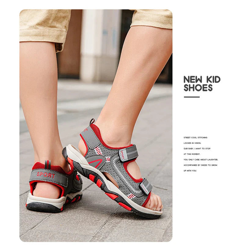 Children Sandals 2026 Summer Children's Sandals Boys Primary School Students Comfortable Soft Bottom Kids Sandals Comfortable