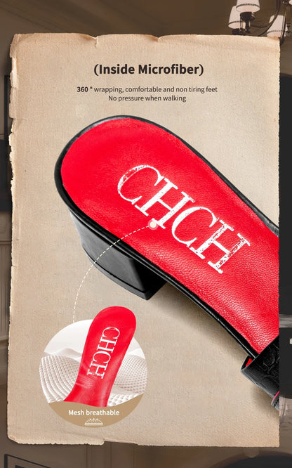 Women's Outdoor Sandals Simple and Comfortable Classic Style Fashion Summer Ladies Slippers Low Heel  Retro Versatile