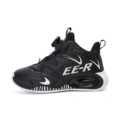 Children's basketball shoes, teenagers' ankle shoes in autumn and winter, boys' casual shoes and outdoor running shoes