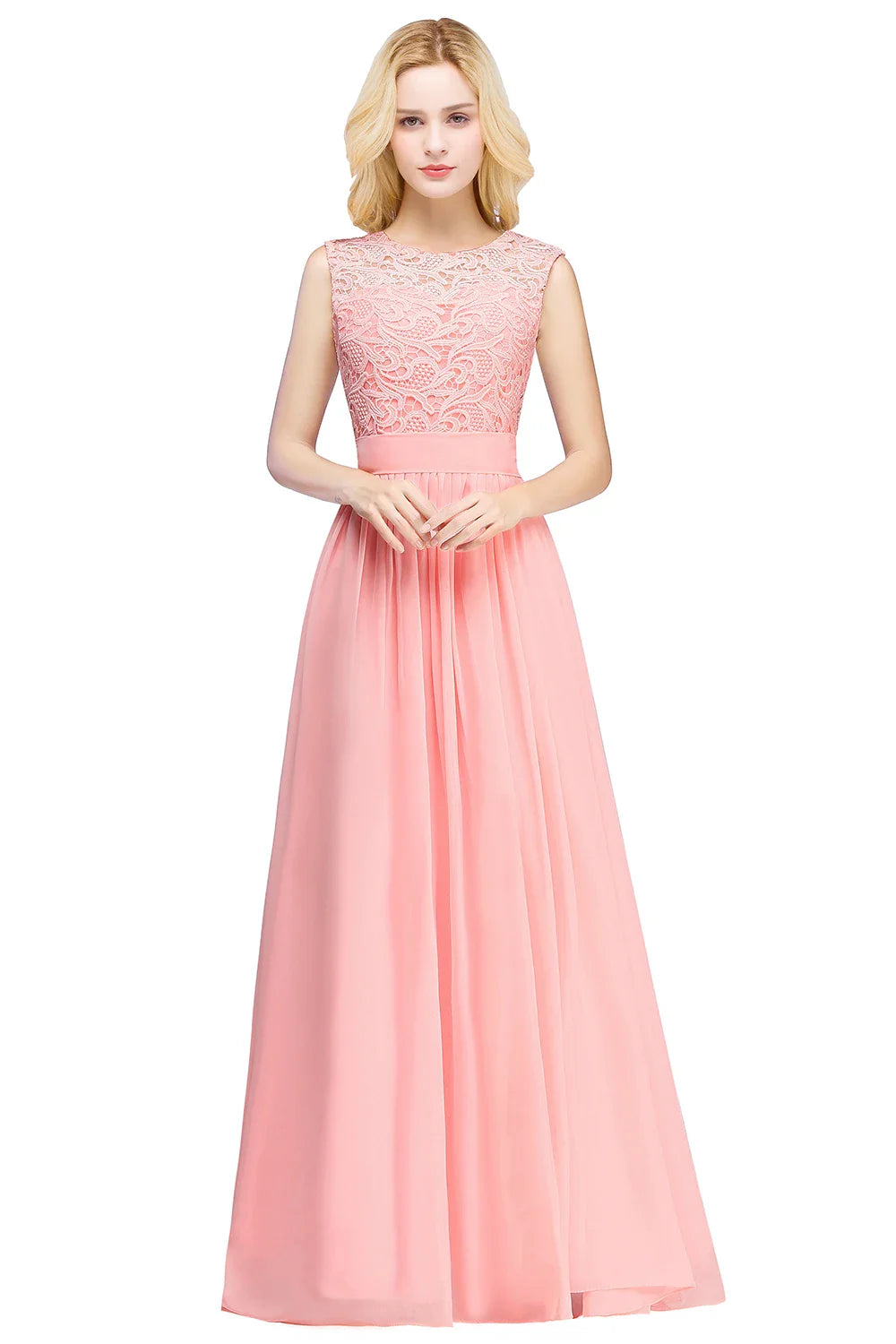 Mint Green Bridesmaid Dresses for Women Long Wedding Party Guest Evening Prom Gowns Formal Occasion A Line Chiffon Vestidos