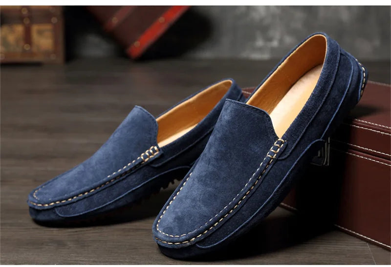 Leather Man Loafers Luxury 2022 Casual Shoes For Men Boat Shoes Handmade Men Slipon Driving Shoes Male Moccasins Zapatos