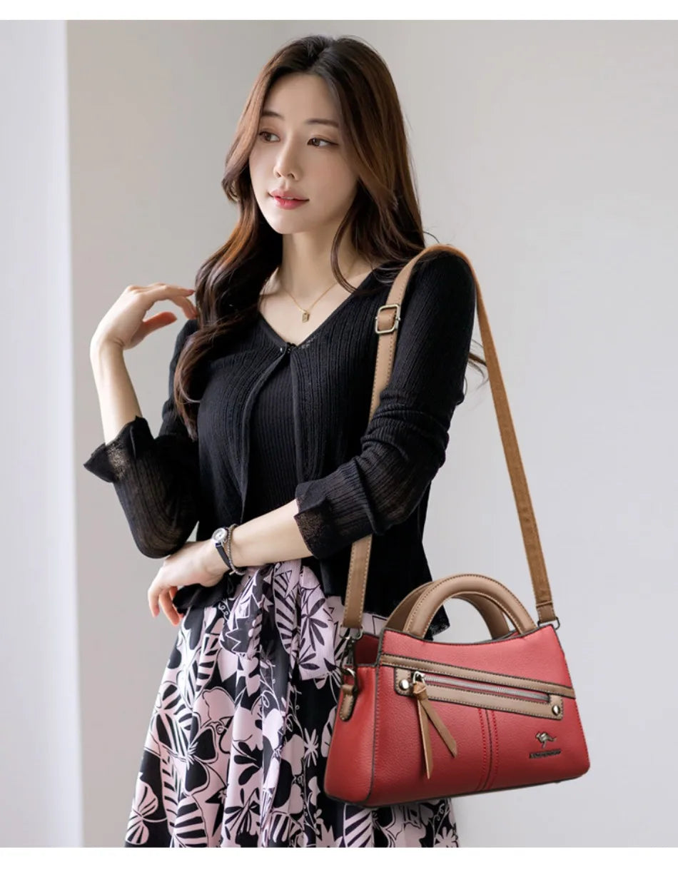 Genuine Brand Luxury Handbags Women Bags Designer HIgh Quality Leather Crossbody Bags for Women 2024 Shoulder Bag Sac A Main