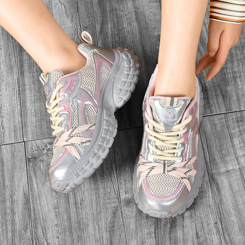 Women tennis work safety Shoes Comfor security shoes woman steel toe Sneakers Lightweigh Breathable Non-Slip summer work boots