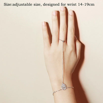 GRA Certified All Moissanite Bracelet for Women Sparkling Adjustable 14-19CM Sterling Silver 925 Jewelry Shiran Aloni