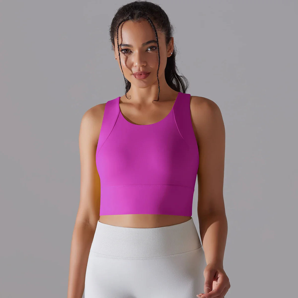 Nylon Sexy Women's Sports Bra Top Women Tight Elastic Gym Sport Yoga Bras Crop Top Yoga Clothes Stretch Women Sports Underwear