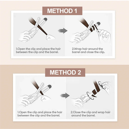 32mm 38mm Electric Hair Curler for Women Professional Ceramic Curling Iron Adjustable Temperature Hair Styling Tool