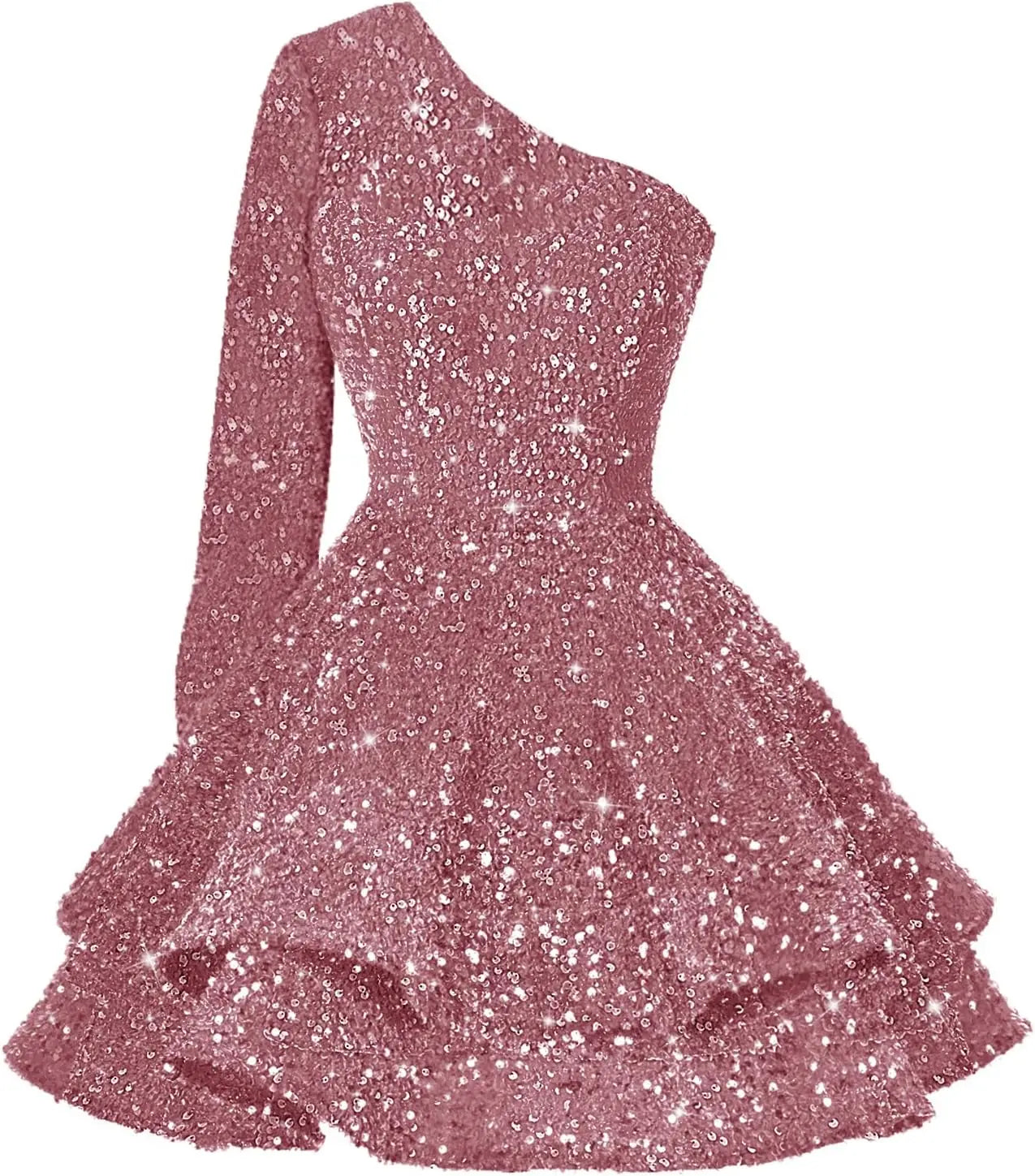 Sequin Short Homecoming Dress for Teens Sparkly Prom Dress Sweet 14 16 Birthday Photo Shoot Gowns Mini Dress Graduation Dress