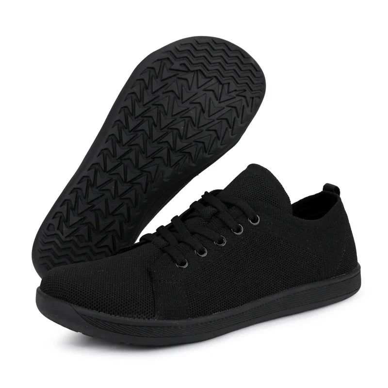 Wide Toe Barefoot Shoes Mens Womens Minimalist Walking Sneakers Shoes | Zero Drop Sole | Breathable Mesh