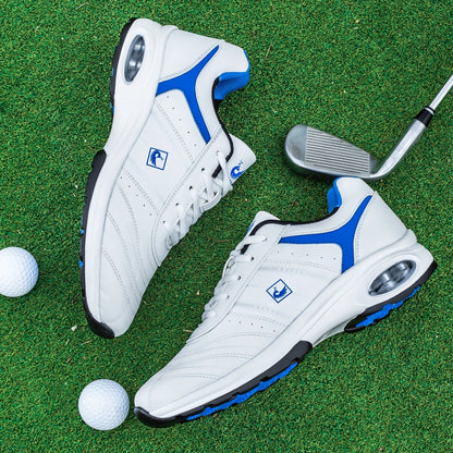 Men Golf Shoes Casual Breathable Waterproof Non-slip Golf Outdoor Training Shoes