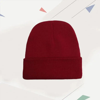 Custom Logo Autumn Winter Warm Beanie DIY Personalized Embroidered Design Knitted Hat Team Customize Stocking Skull Balaclava