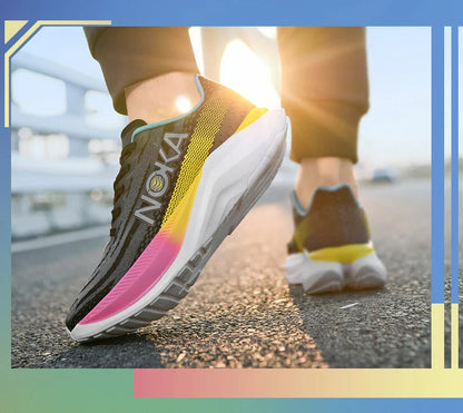 Men Women High Quality Light Running Shoes Cushion Training Shoes Lightweight Wear-Resistant Sneakers