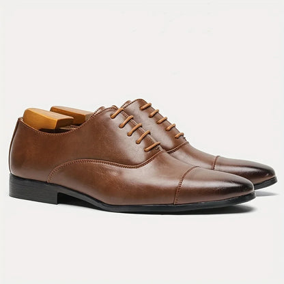 Leather Shoes For Men Gentleman'S Stylish Comfortable Business Formal Shoes Men