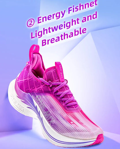 Carbon Plate Marathon Running Racing Shoes Professional Stable Support Shock-relief Ultra-light Rebound Sport Sneakers