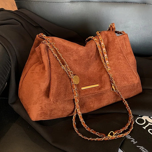Perfect Lily Women's Vintage Large Crossbody Shoulder Bag Elegant Handbag with Detachable Strap Durable for Casual Formal Events