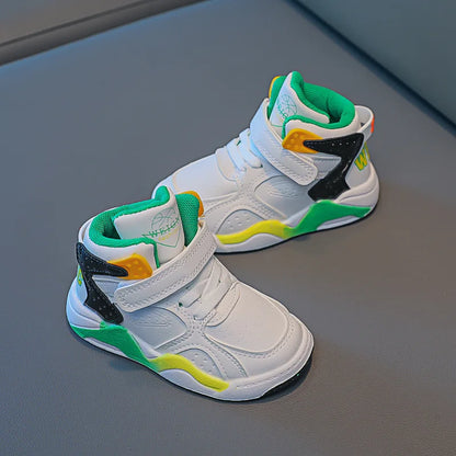 Children's basketball shoes are soft and fashionable