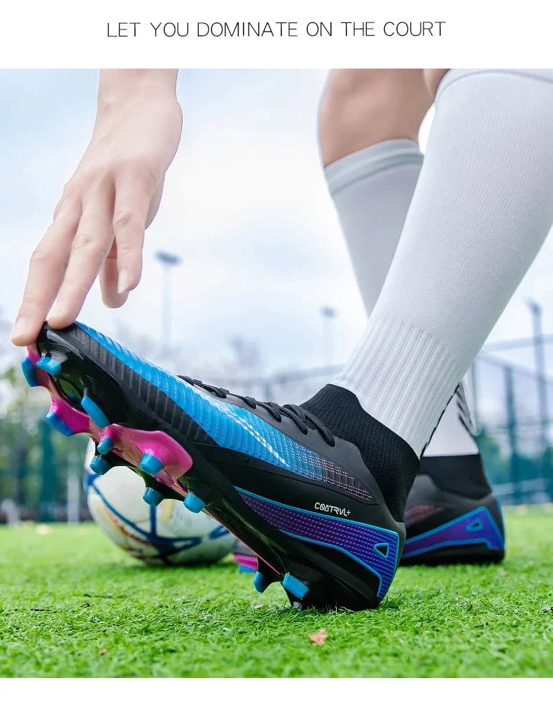 New Men Football Boots Professional Ultralight Match Grass Futsal Soccer Shoes Cleats Women Unisex High-quality TF/FG Sneakers