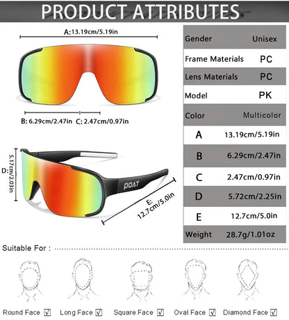 3-8 Years Old Brand Kids Cycling Sunglasses Boys Girls Outdoor Baseball Bike Bicycle Sport Eyewear Youth Gift UV400