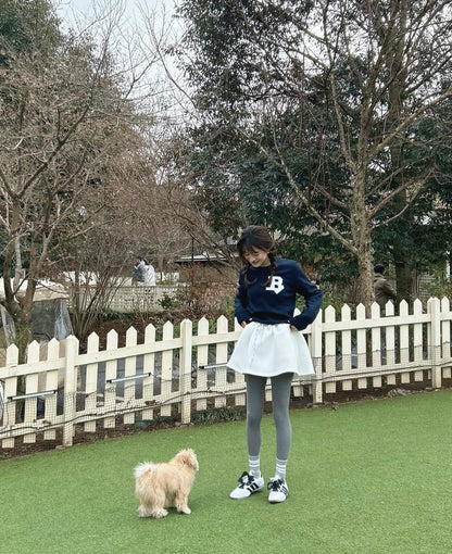 New Japanese Style Drawstring Casual Cute Girl Skirt 2025 Spring and Summer Sweet Ladies Elastic Waist Kawaii Short Skirt Women