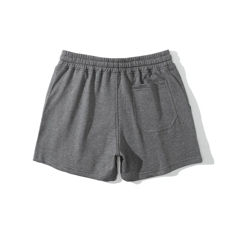 Cotton Gym Shorts Men Sport Running Shorts Homme Breathable Soft