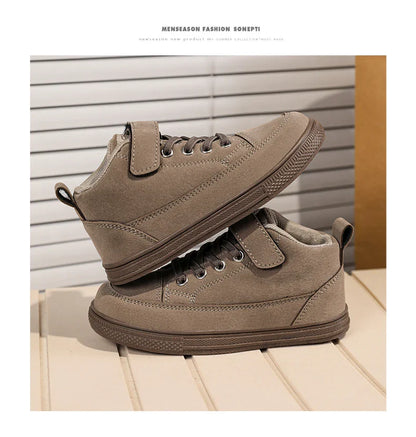 2025 Fashion Kids Sneakers Boys Girls Casual Board Shoes High Top Running Sports Shoes Children‘s Boots Non-slip Basketball New