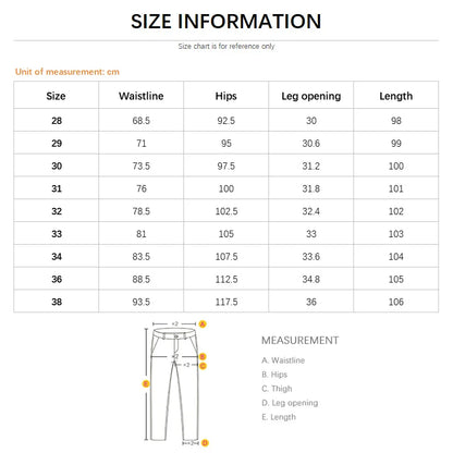2025 Autumn New Casual Pants Men's Fashion Slim Fit Thick Straight Pants Soft Cotton Retro Style Streetwear Trousers Clothing