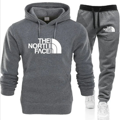 Winter hoodie set, pants, casual jogging clothes, sportswear, sportswear