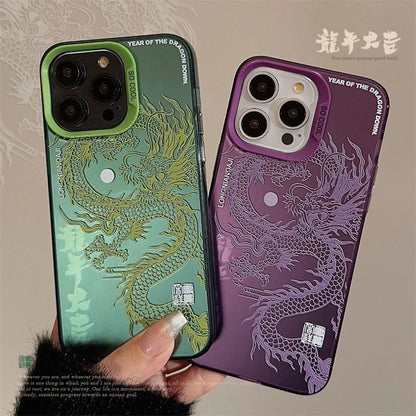 Case for iPhone 15 14 13 12 11  Pro Max XR XS 7 8 Plus Laser Matte Hard Cover