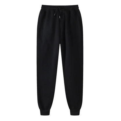 Men's women's Oversize Fleece Sweatpants Casual Drawstring Jogger Trousers with Pockets for Gym Workout Running Sport Long Pants