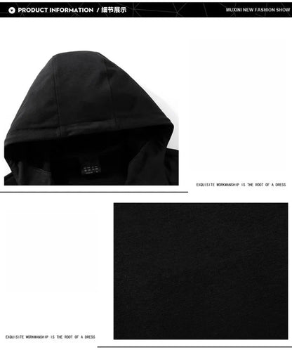 Men's Spring Autumn Tracksuit Set Long Sleeve Hoodie And Joggers 2-Piece Fitness Running Sportswear Casual Clothing